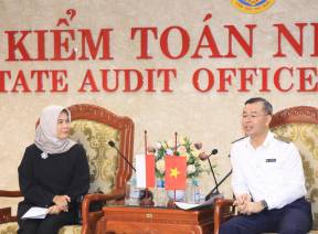 BPK dan SAI Vietnam Perkuat Kapasitas Pemeriksaan dengan Penyelenggaraan Workshop Waste Management Audit