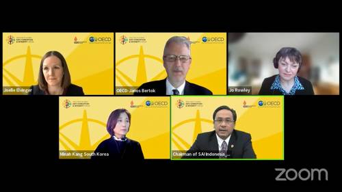(2022.03) KETUA BPK MENJADI PEMBICARA DALAM JOINT SESSION OF THE 2022 OECD GLOBAL ANTI-CORRUPTION & INTEGRITY FORUM AND